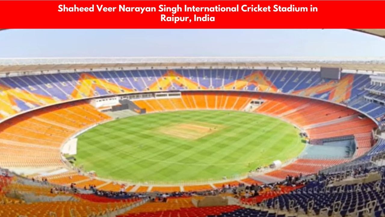 Shaheed Veer Narayan Singh International Cricket Stadium in Raipur, India