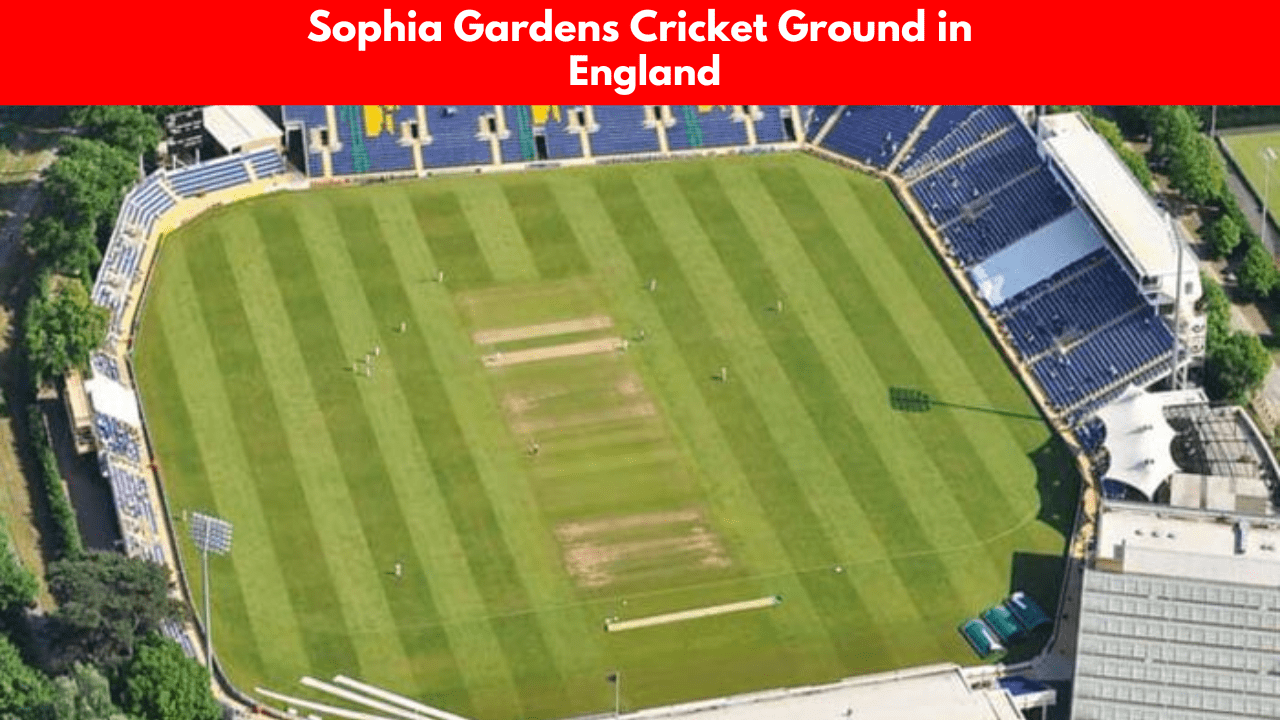 Sophia Gardens Cricket Ground in England