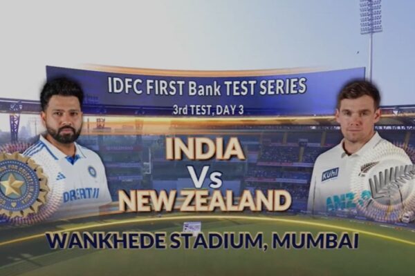 IND vs NZ 3rd Test Day 3: